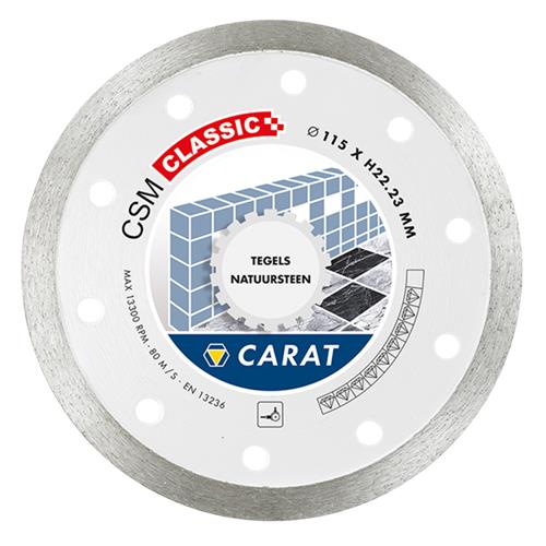 Carat diamantzaagblad ø115 csm classic tegels