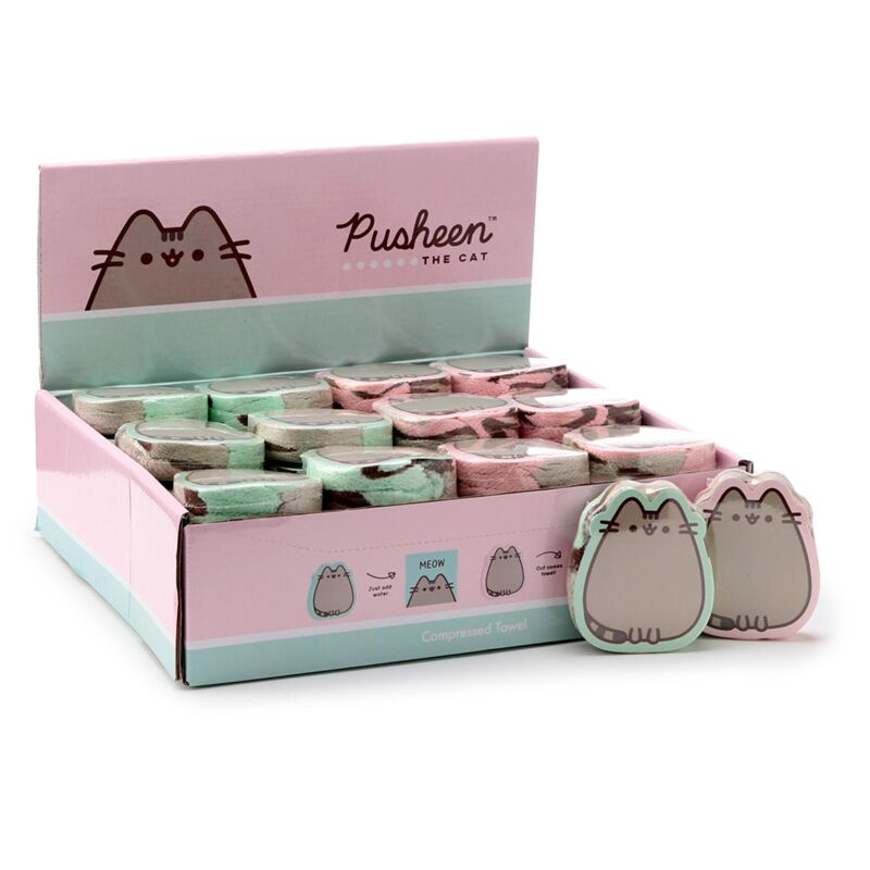 Union pusheen de kat compacte reishanddoek