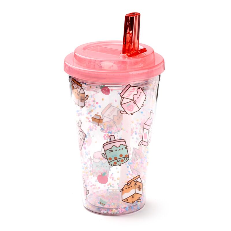 Pusheen nipt breukbestendige duurzame dubbelwandige beker