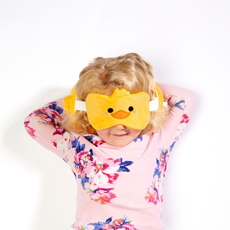 Ty relaxeazzz pluche eend rond reiskussen slaapmasker