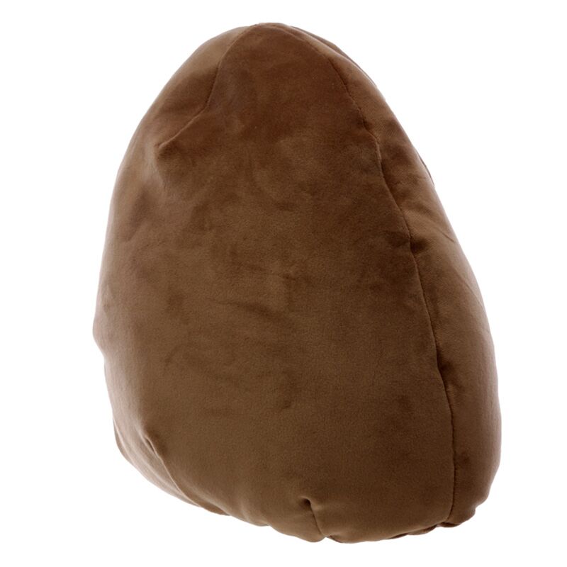 Luiaard knijpt pluche sierkussen