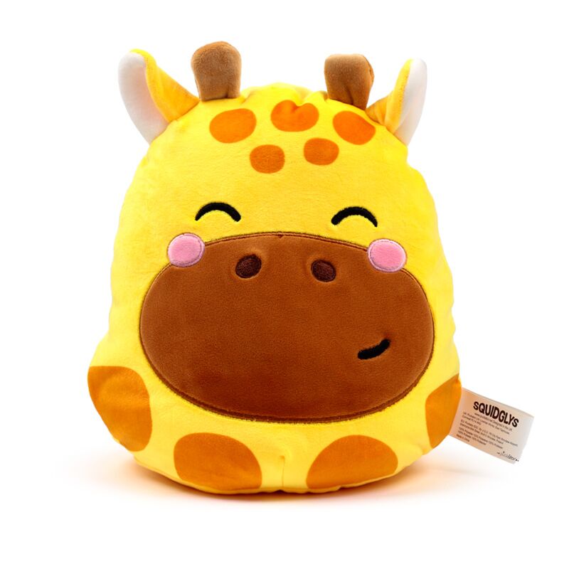 Pluche squidglys raffi de giraffe adoramals wilde dierene dieren