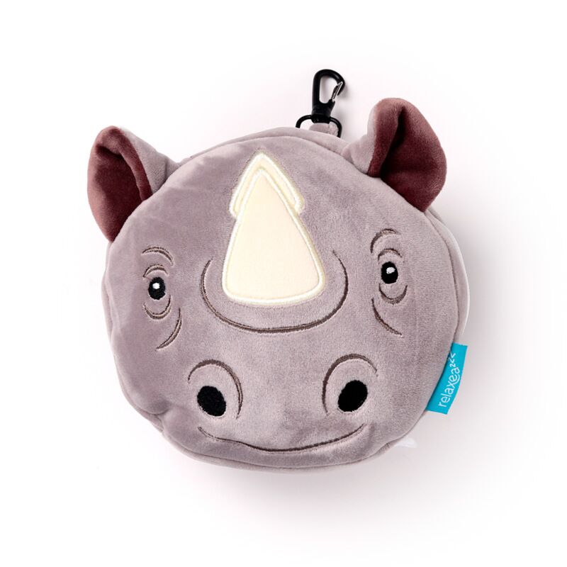 Ty relaxeazzz neushoorn rond reiskussen slaapmasker