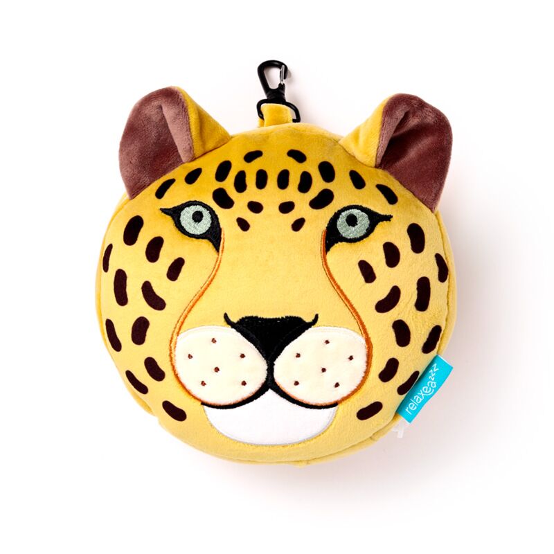 Ty relaxeazzz luipaard rond reiskussen slaapmasker