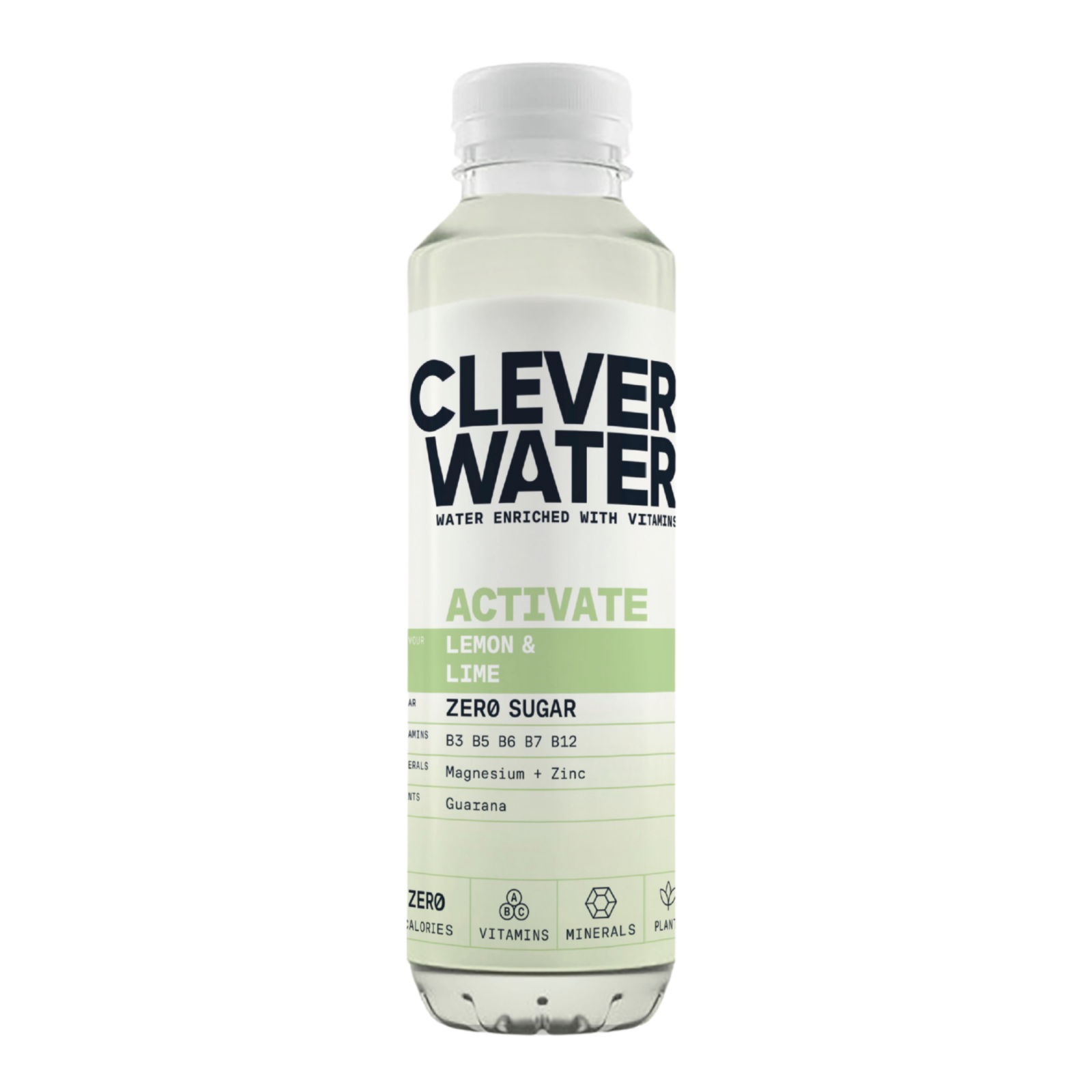 Clever water activate lemon lime (12x 500 ml)