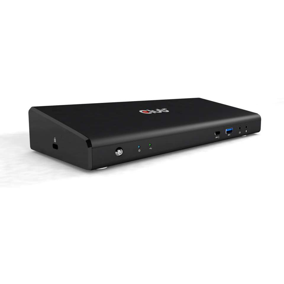Club 3D Club 3D USB C 3.2 Gen1 Universeel Drievoudig 4K Oplaadstation