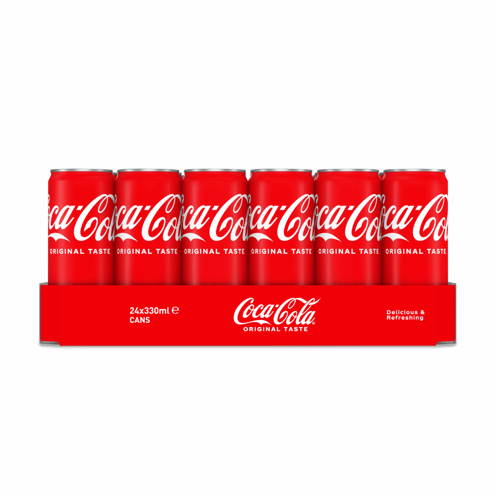 Coca-cola regular blik (24x 33cl)
