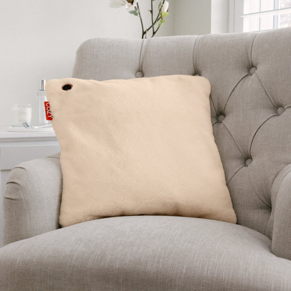 Gezellig Una Teddy 45 x 45 cm draadloos warmtekussen
