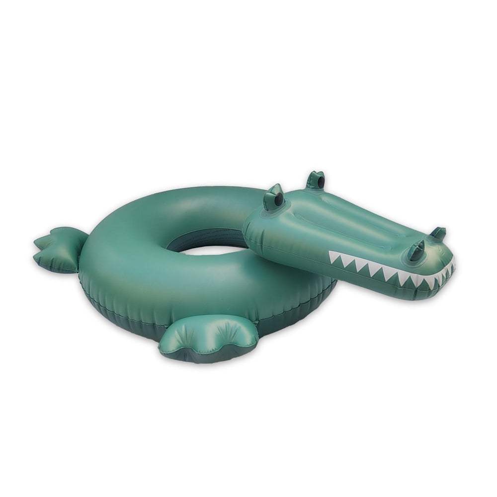 Droomlandschap | groene krokodil 65 cm