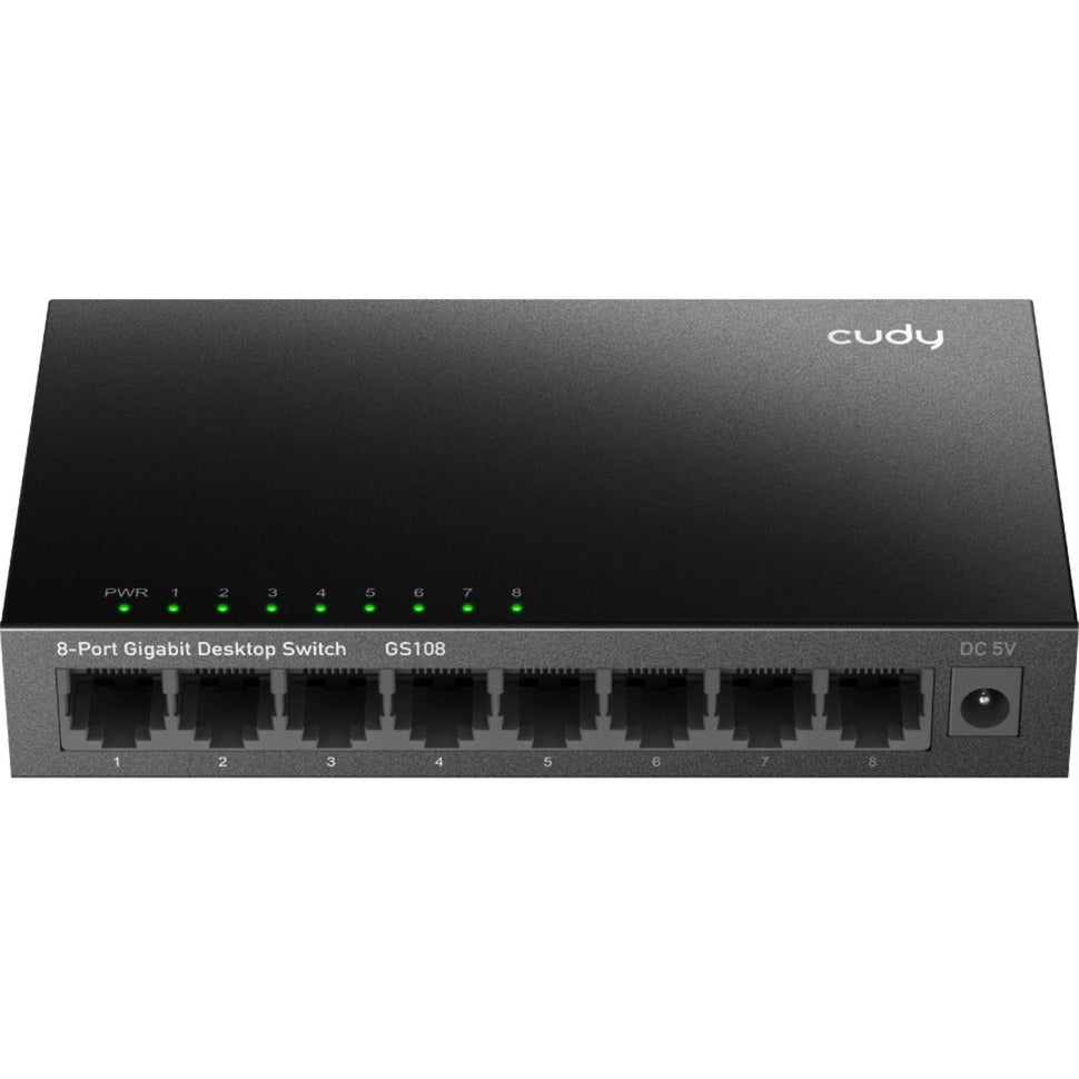 Cudy 8-poorts Gigabit Desktop Metal Switch