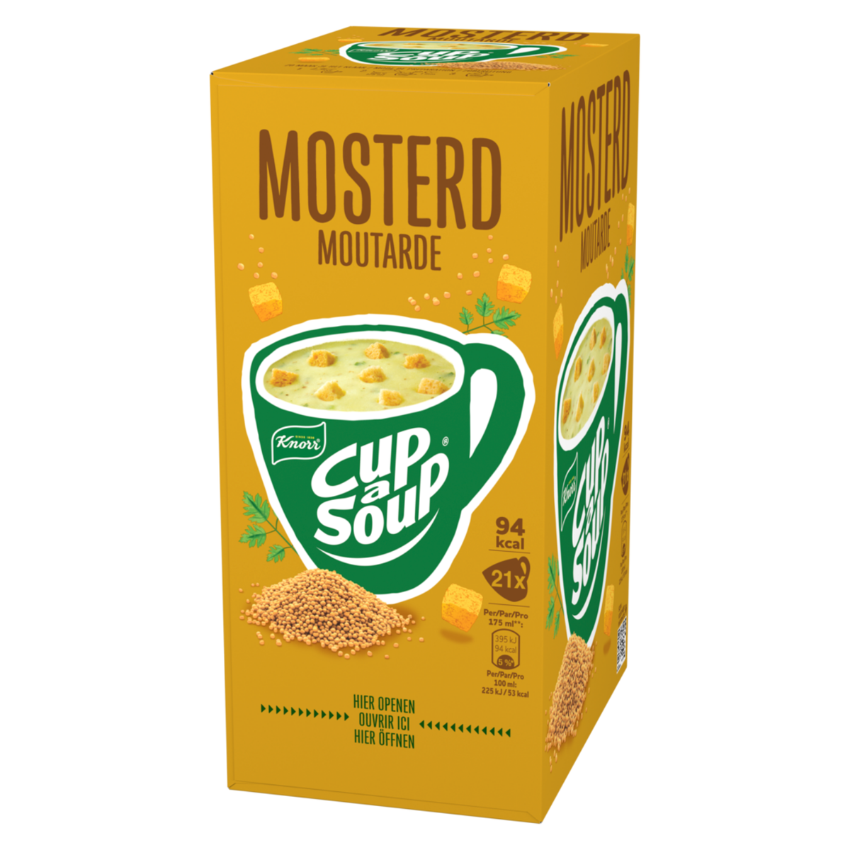 Cup-a-soup knorr mosterd (21x 175 ml)