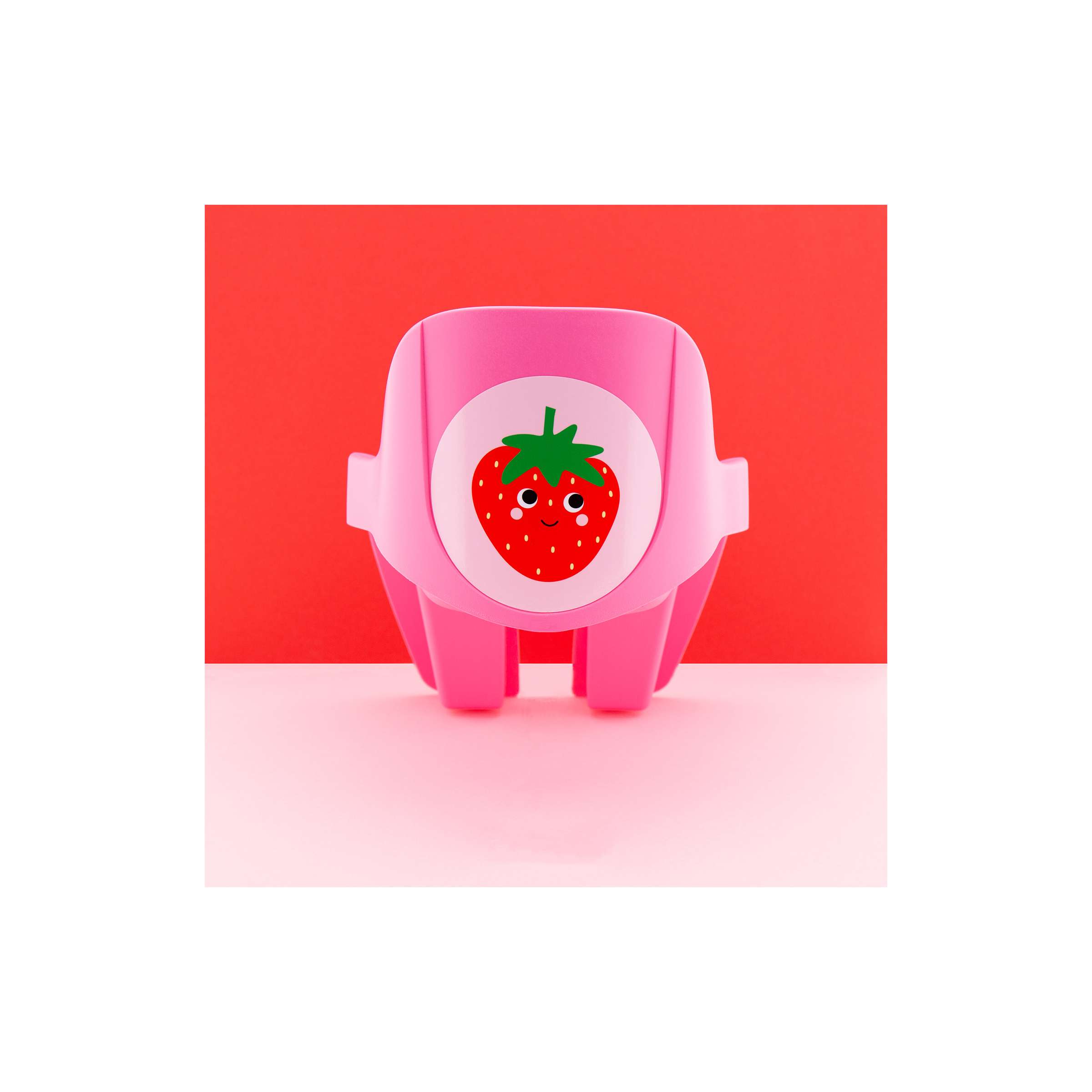 Qibbel widek poppenzitje explorer happy aardbei roze