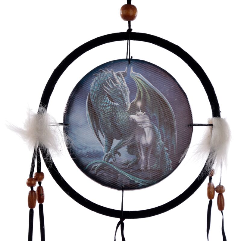 Lisa parkerbeschermer van magische draak dromenvanger 16cm