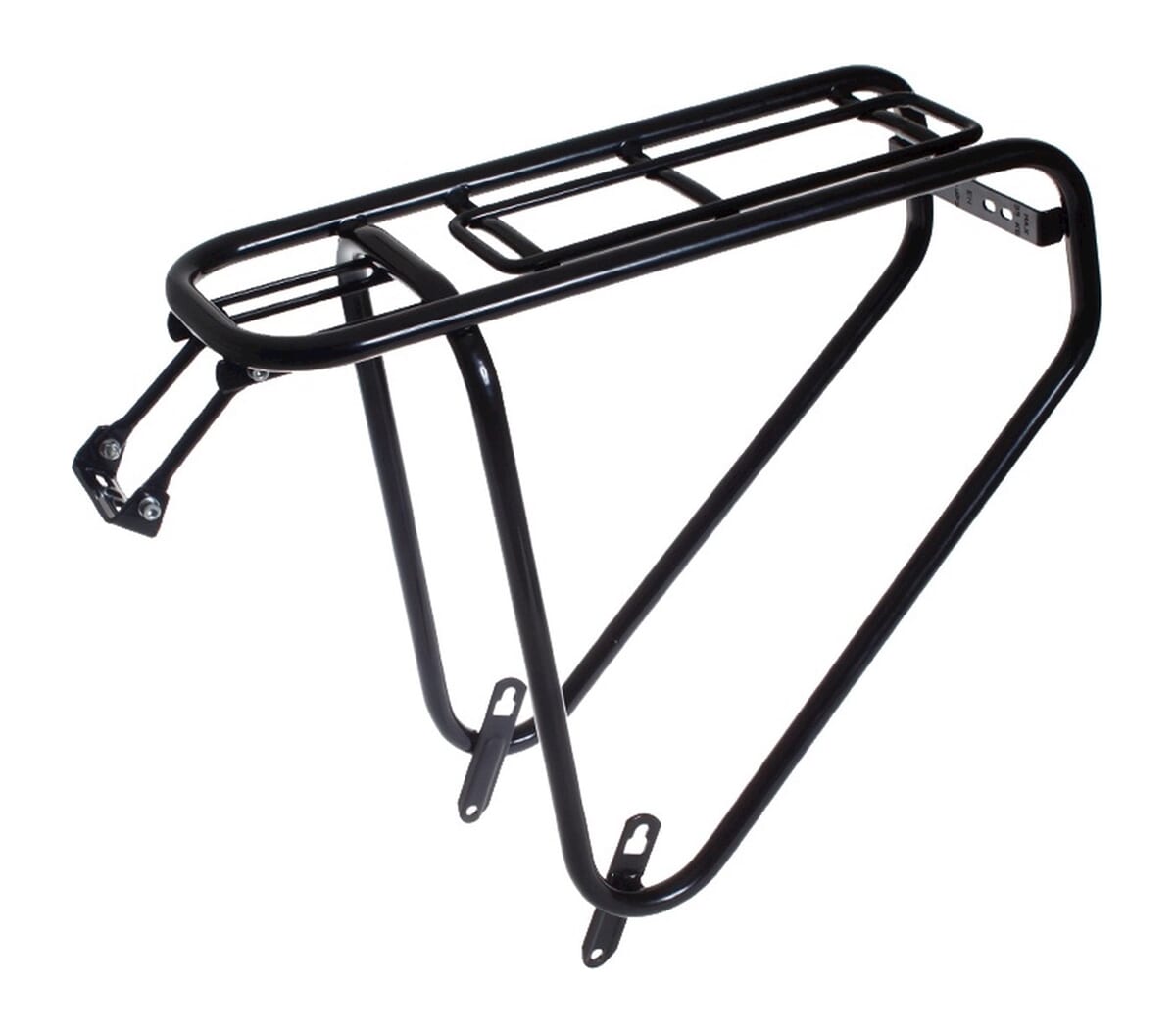 Steco Power Safety Carrier - porte-bagages arrière 35kg noir brillant
