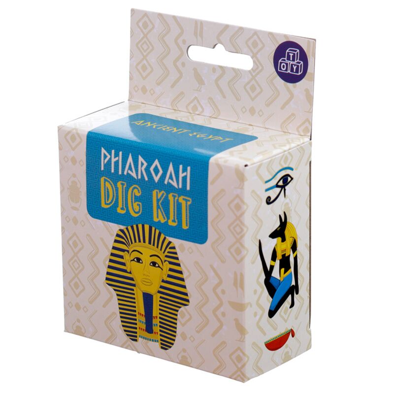 Egyptische mummie piramide graveringset