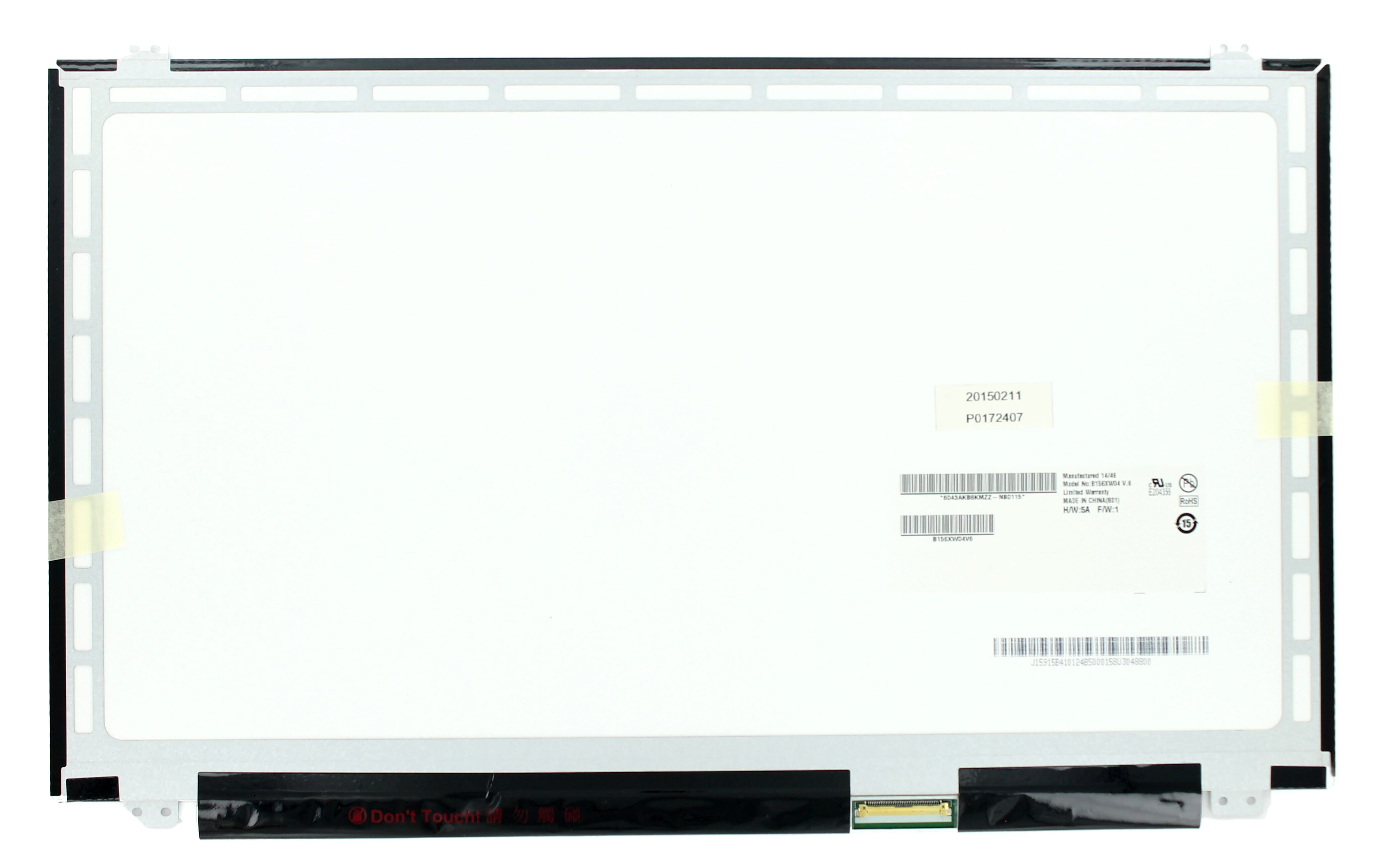 Oem 15,6 inch lcd-scherm 1366x768 mat 40pin