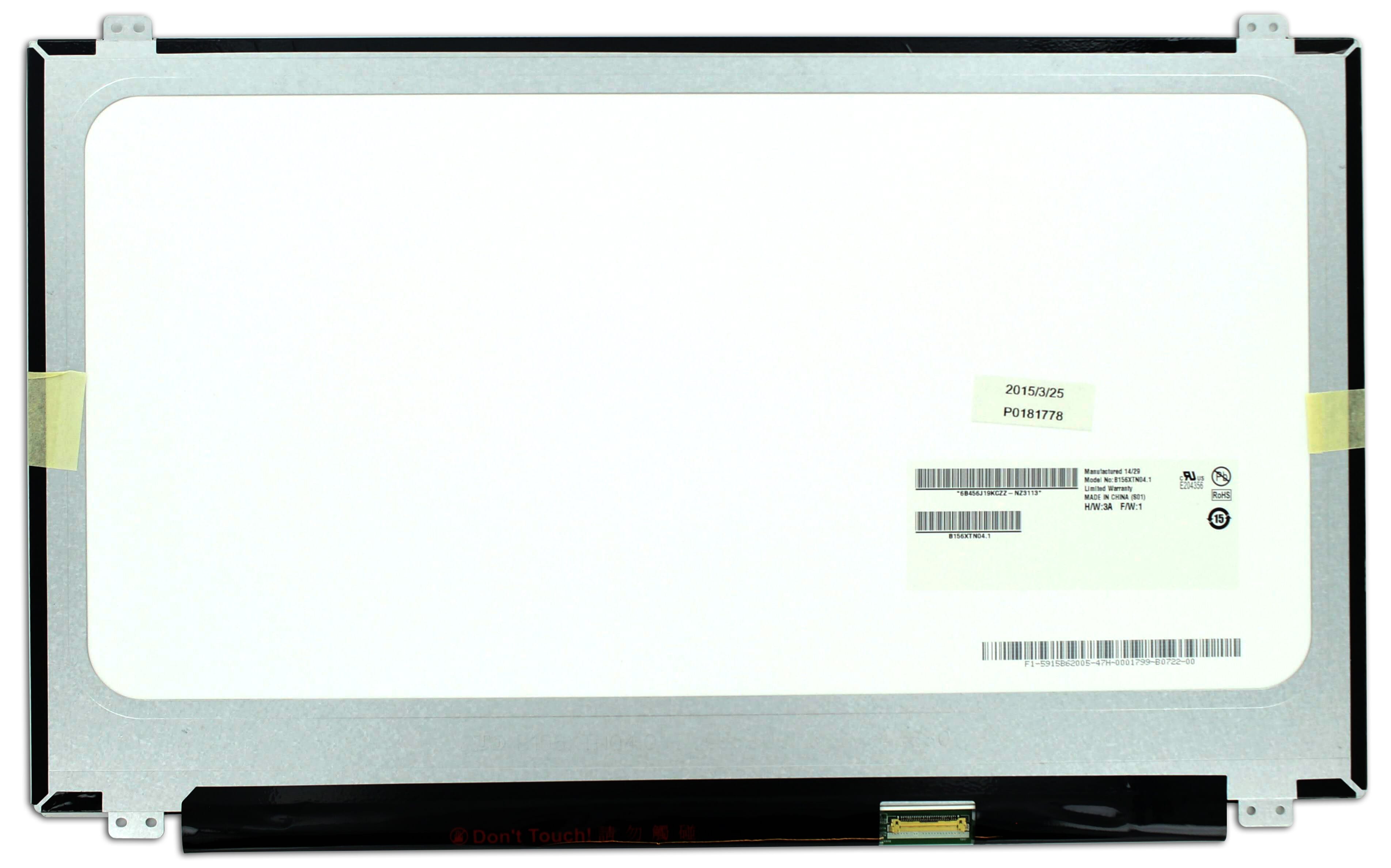 Oem 15,6 inch lcd-scherm 1366x768 mat 30pin edp