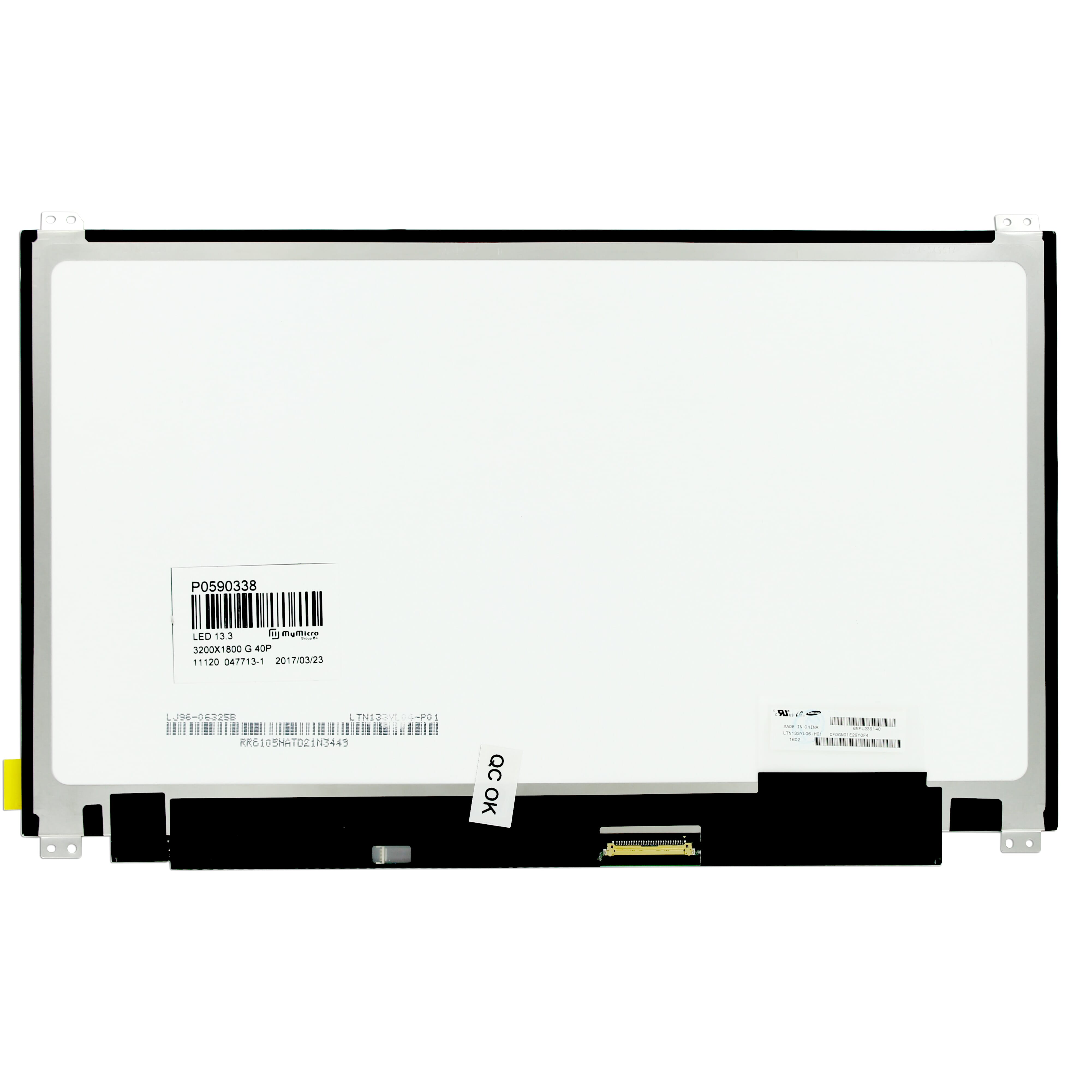 OEM 13,3 inch LCD-scherm 3200x1800 eikel 40-pins