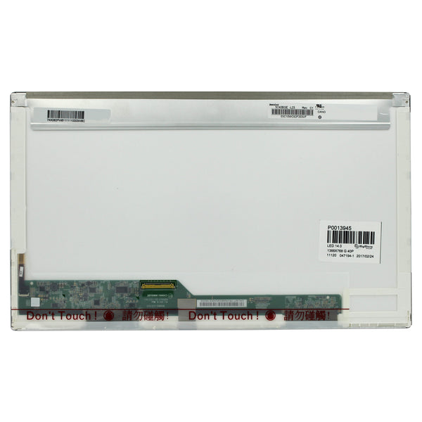 14.0 inch lcd scherm 1366x768 glans 40pin