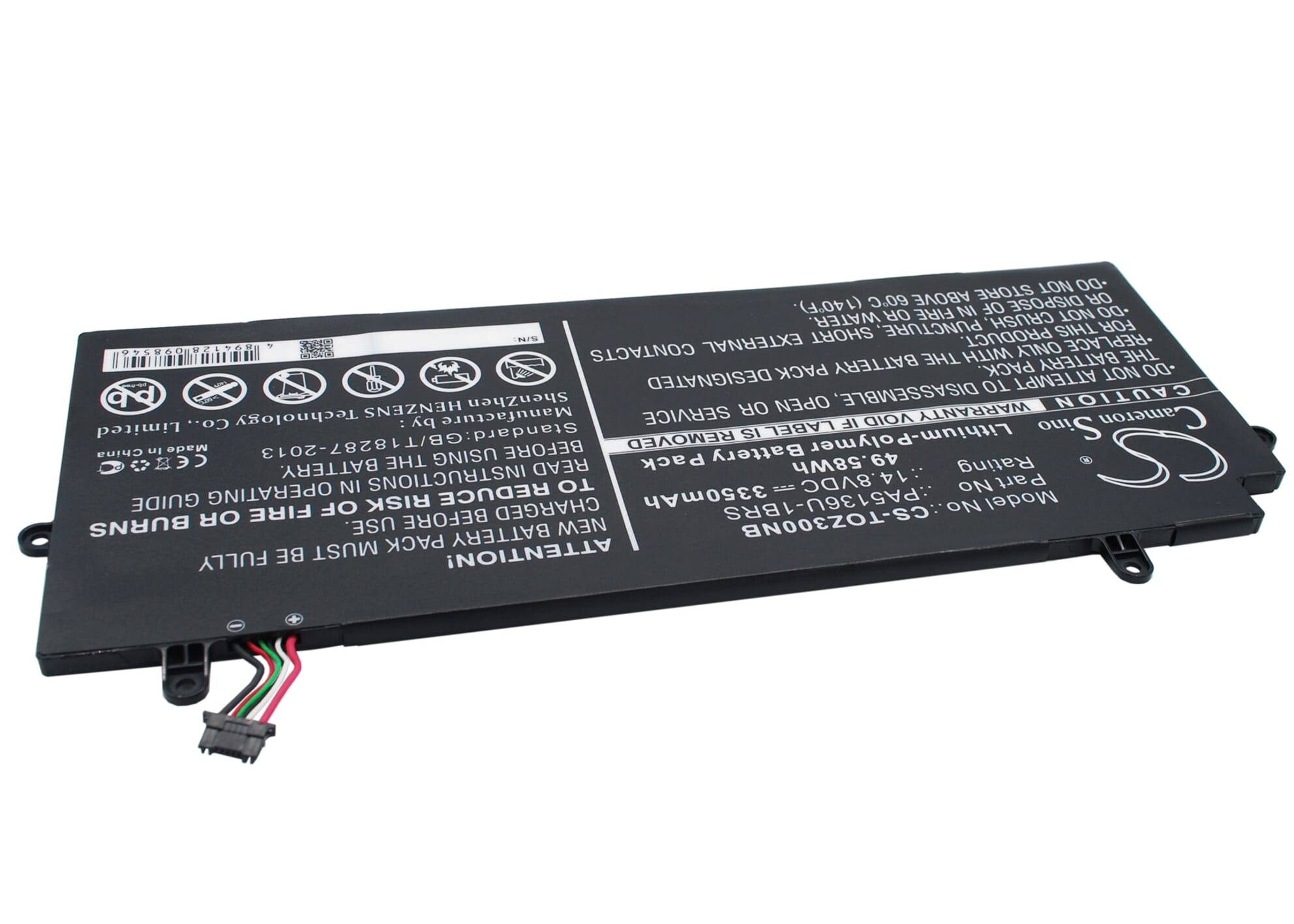 Vervangende laptopaccu 3350mAh