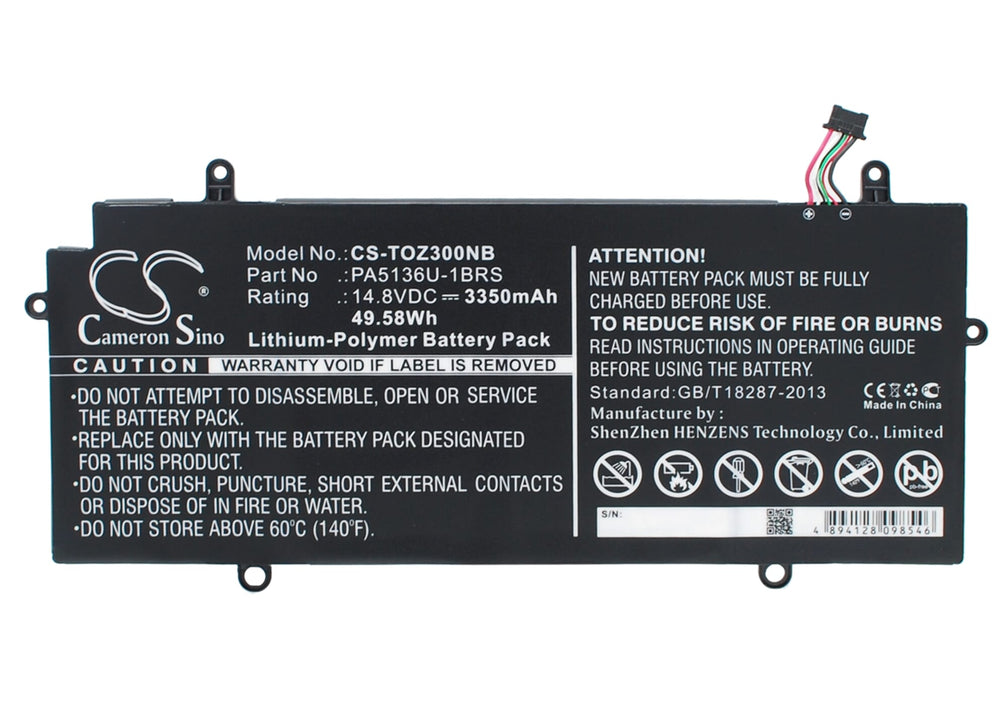 Vervangende laptopaccu 3350mAh