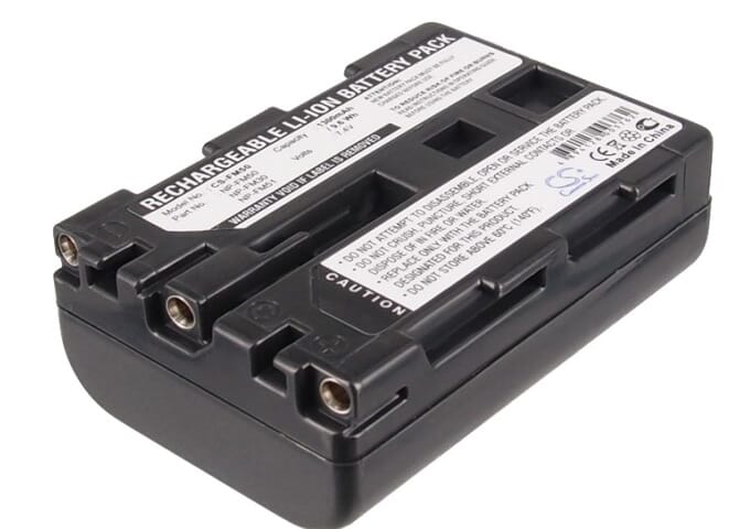 Blu-Basic camcorderaccu 7,4V 1300mAh