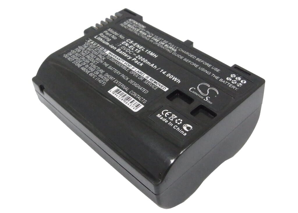 Vervanging Digitale Camera Accu 7.0V 2000mAh Li-ion Voor Nikon