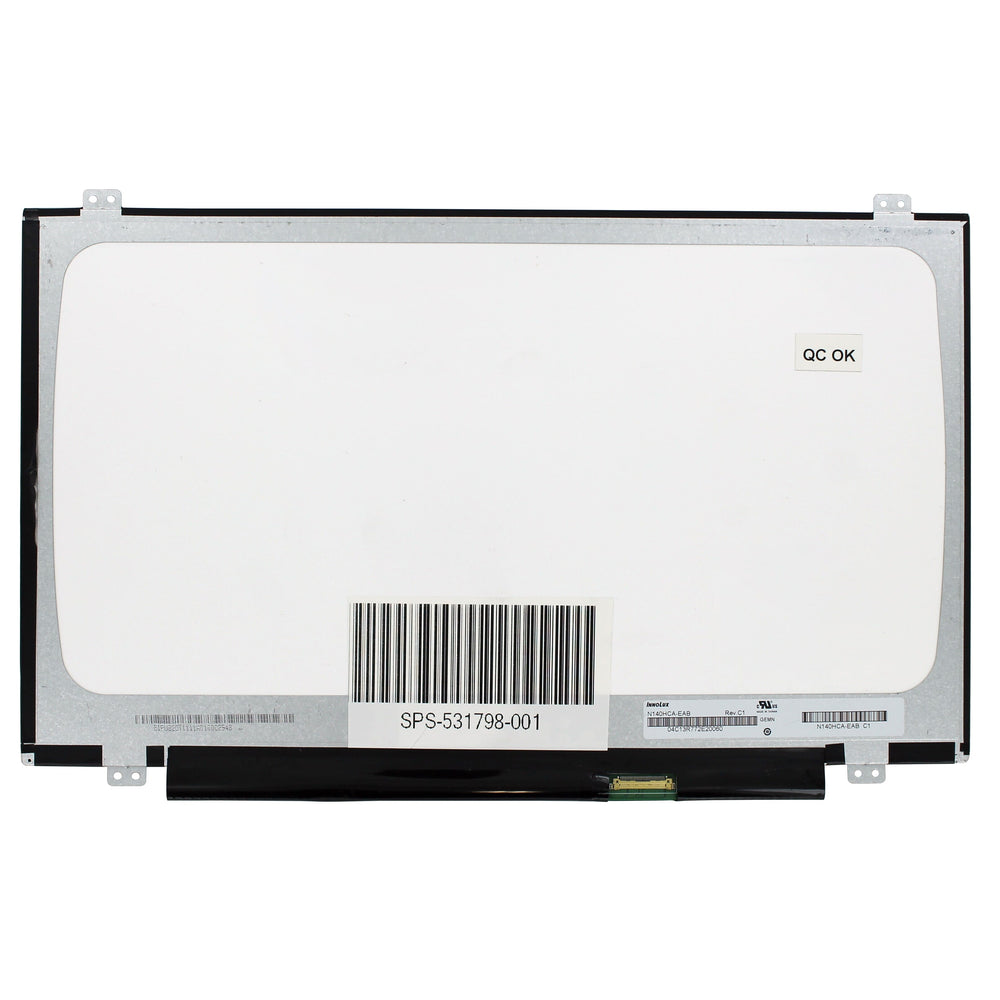 Oem 14,0 inch lcd-scherm 1920x1080 glans 30pin edp, ips