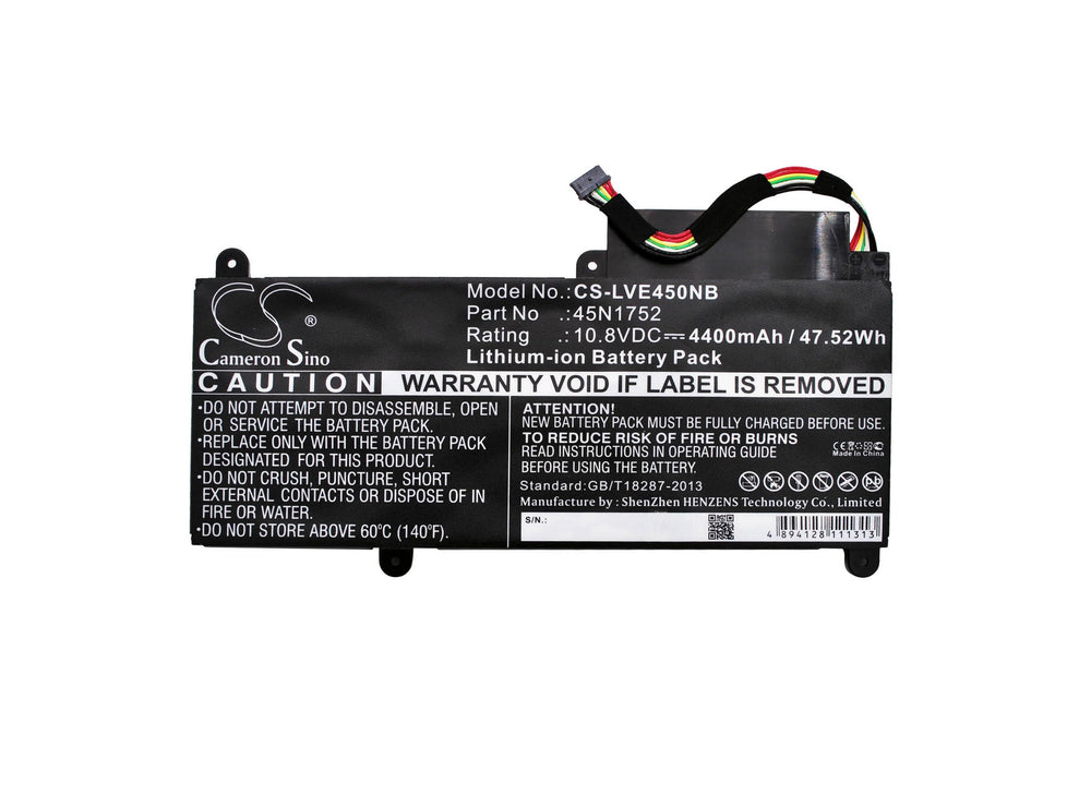 Vervangende laptopaccu 3600mAh