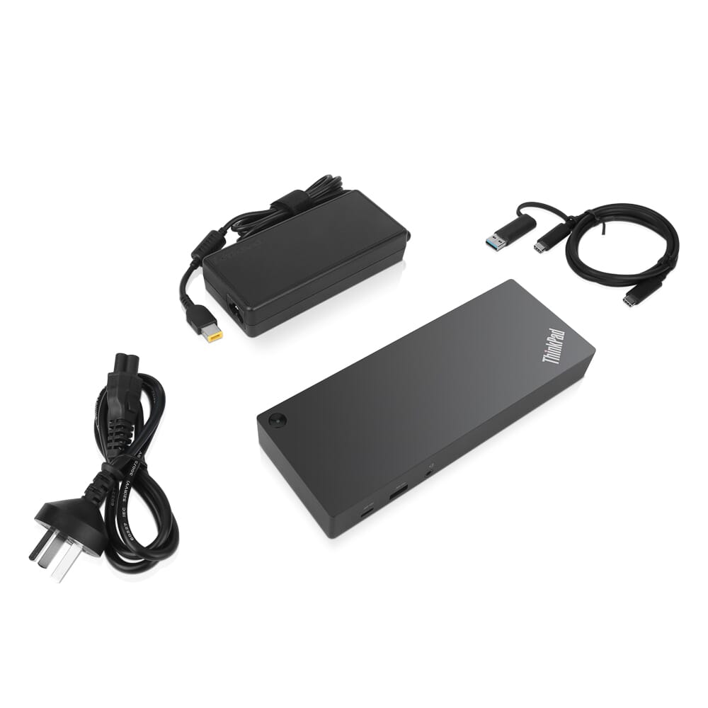 Lenovo thinkpad hybrid usb-c met usb-a dock (40af0135eu)