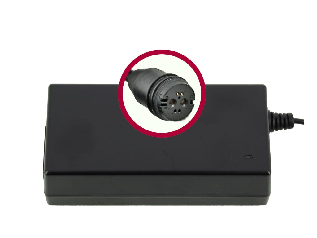 BMZ acculader li-ion 42v 2a stekker rosenberger