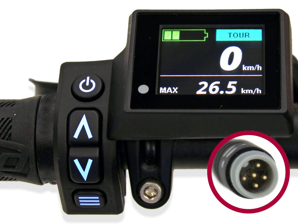 Bmz display metz met wake functie