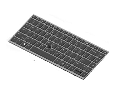 HP laptop toetsenbord azerty be + trackpoint, verlicht