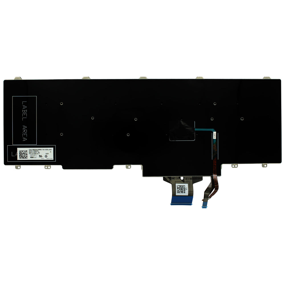 Dell laptop toetsenbord qwertz de