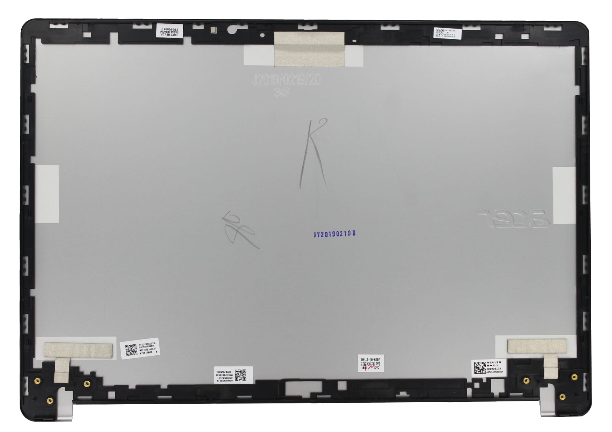 Acer laptop lcd back cover - zilver