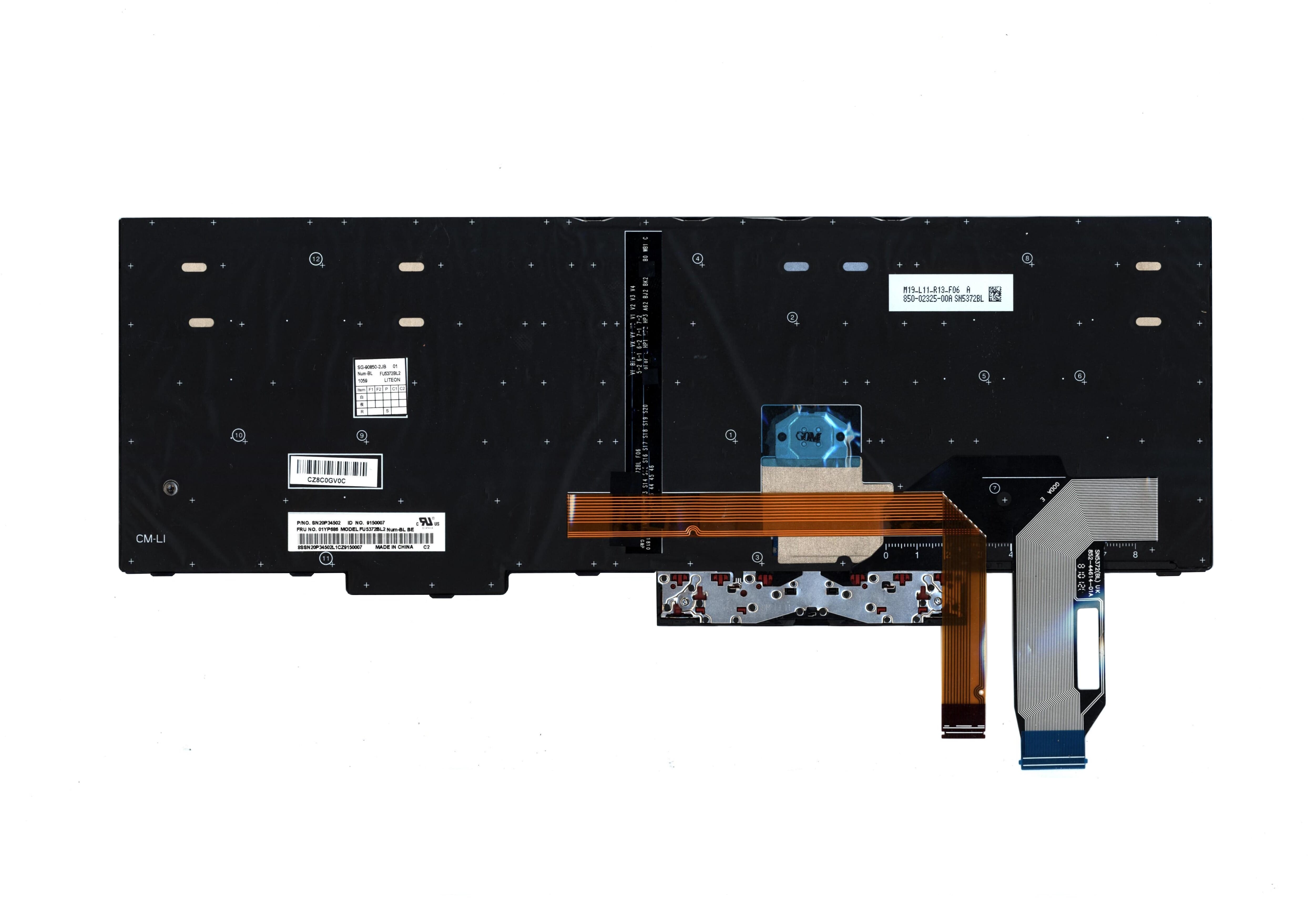 Lenovo laptop toetsenbord azerty be, verlicht