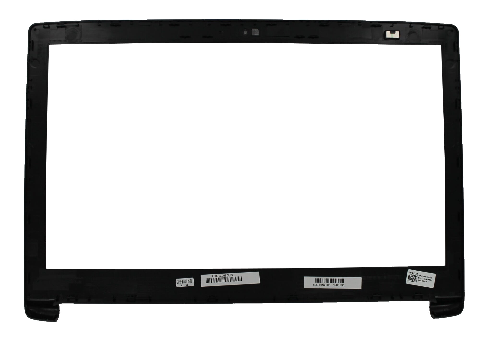 Acer laptop lcd bezel - zwart