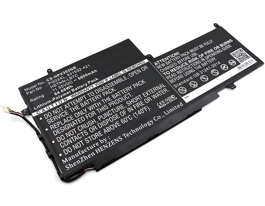 Vervangende laptopaccu 5600mAh