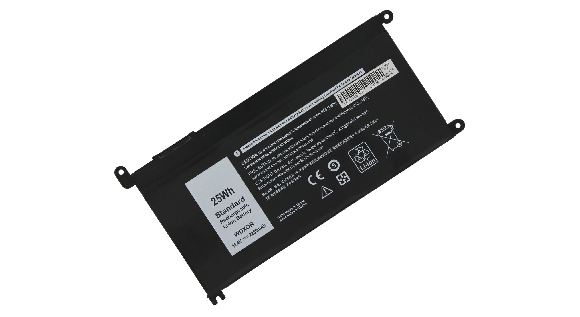 Vervangende onderdelen laptop accu 2100mAh