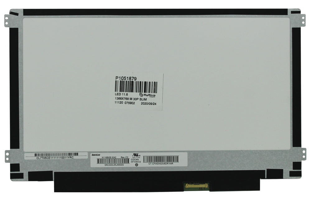 11.6 inch lcd scherm 1366x768 mat 30pin edp