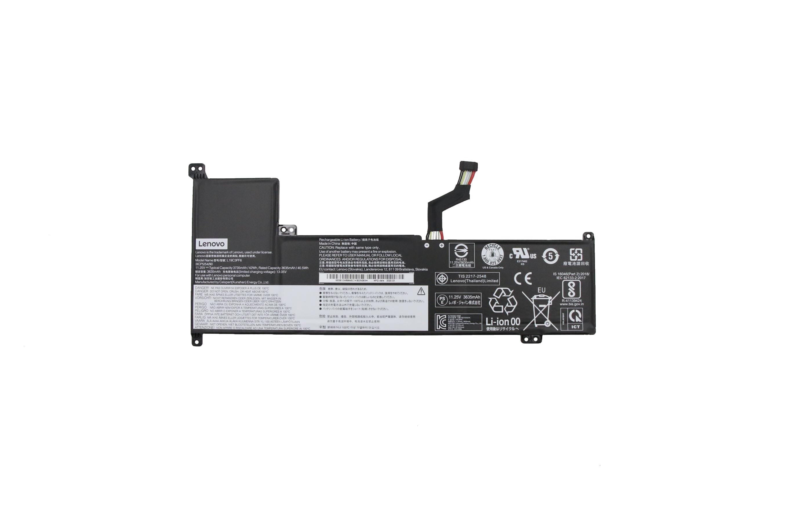 Lenovo laptop accu 3635 mAh
