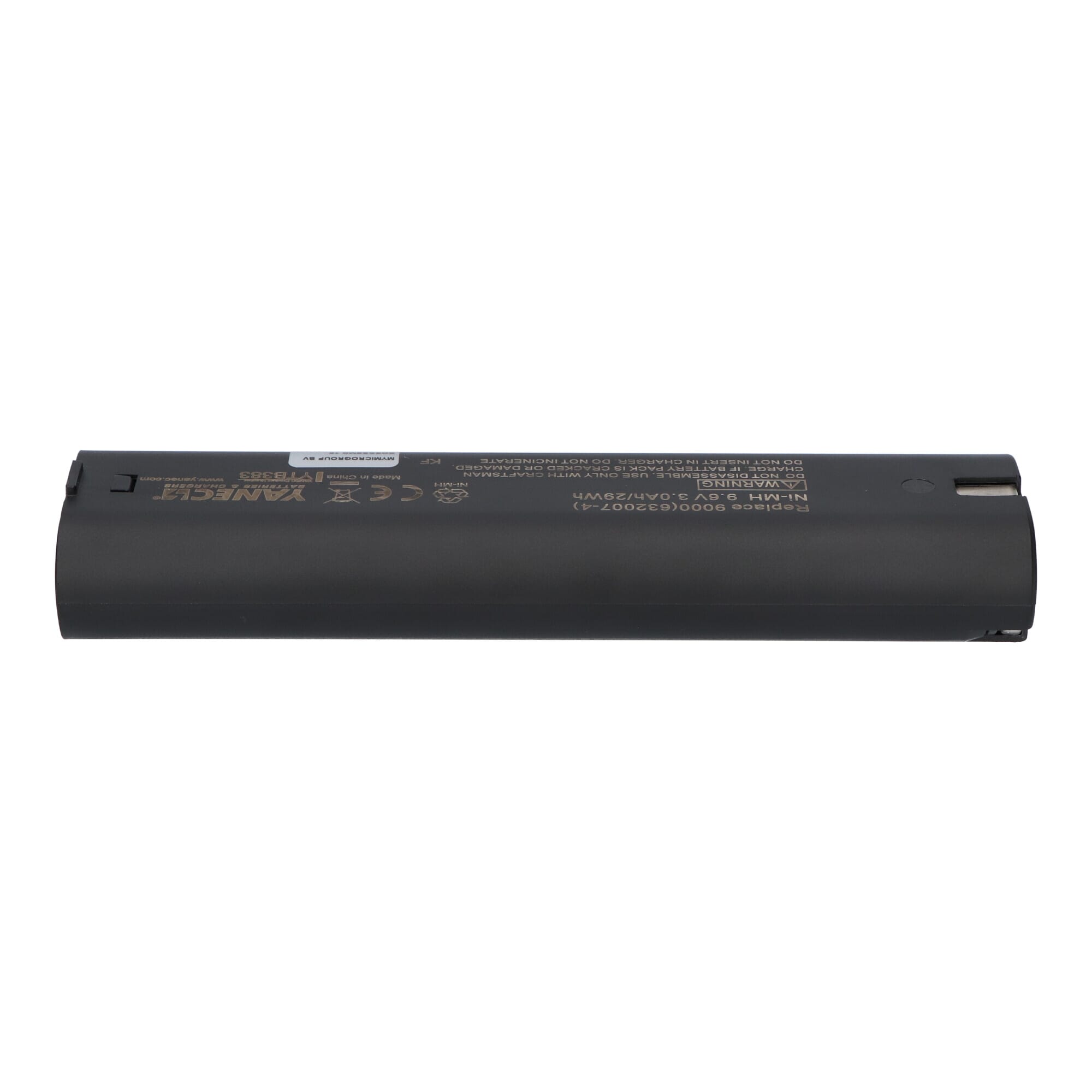 Ryobi yanec gereedschap accu 9.6v 3ah ni-mh voor makita intern
