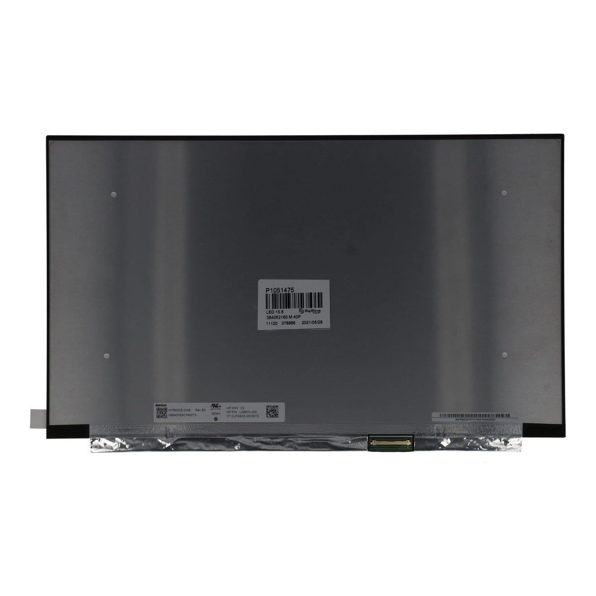 15.6 inch lcd scherm 3840x2160 mat 40pin edp, ips