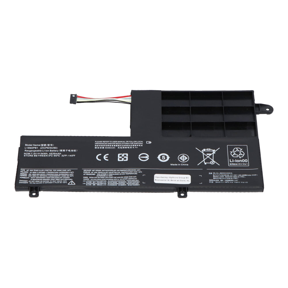 Vervangende laptopaccu 4600 mAh