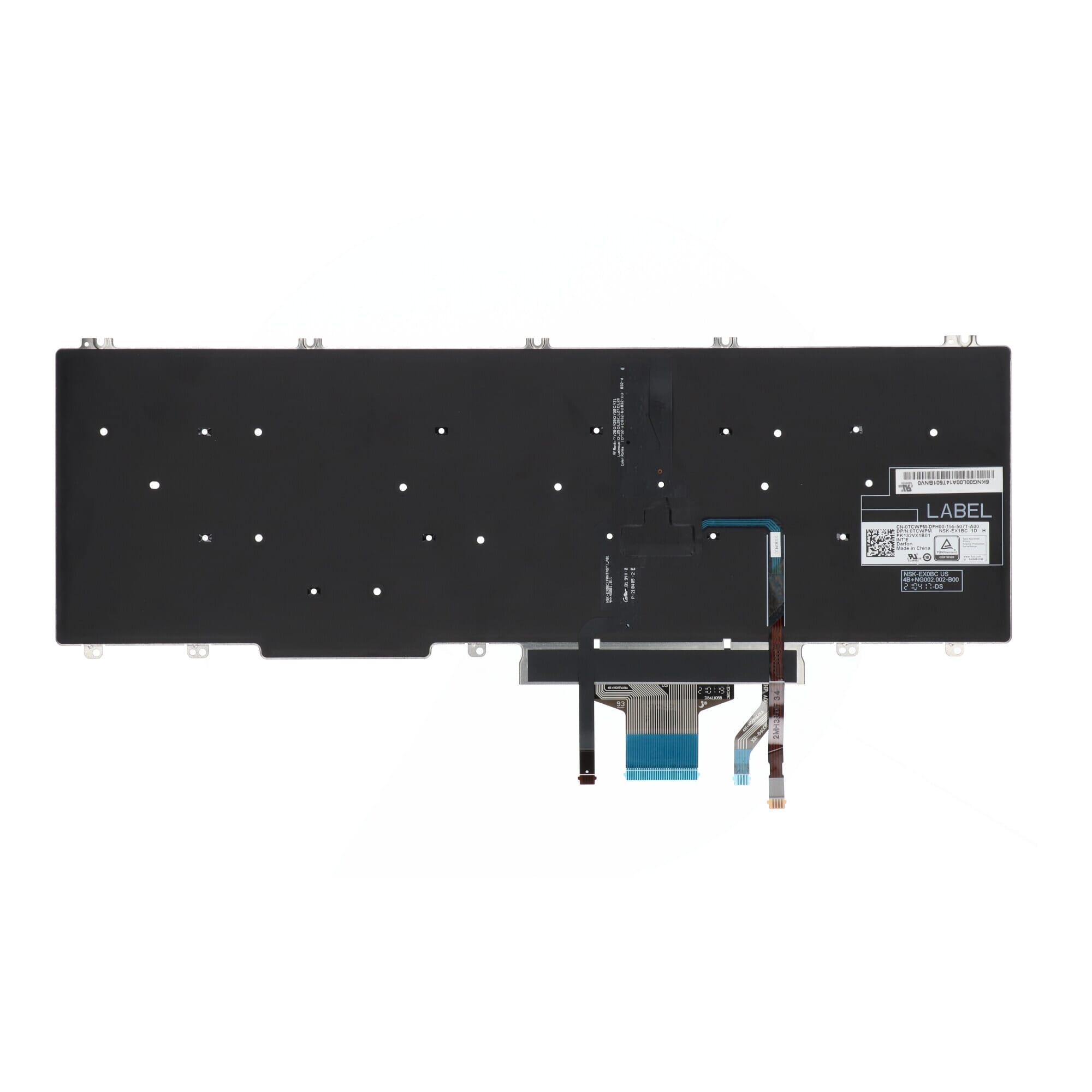 Dell laptop toetsenbord qwerty us + achtergrondverlichting