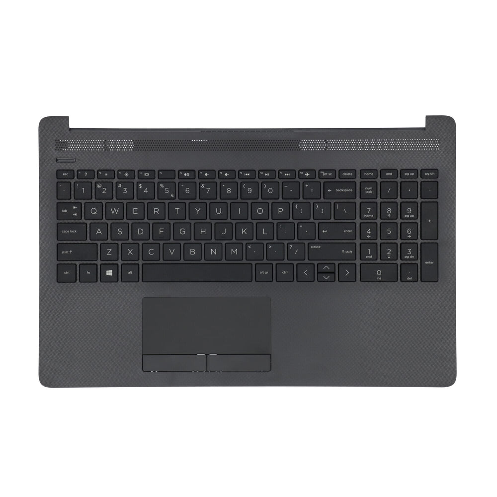 Hp laptop toetsenbord qwerty us + bovenklep - zwart