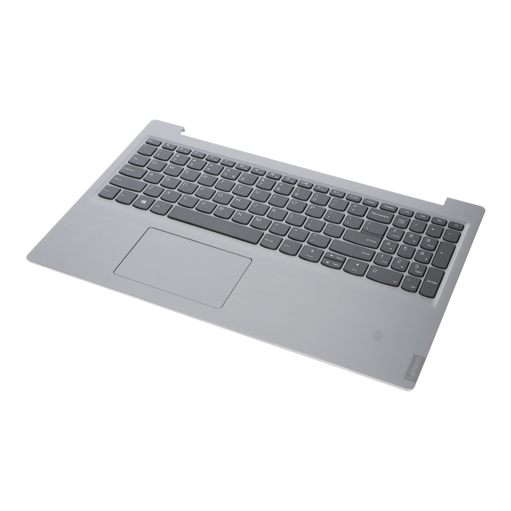 Lenovo laptop toetsenbord qwerty us + bovenklep - zilver