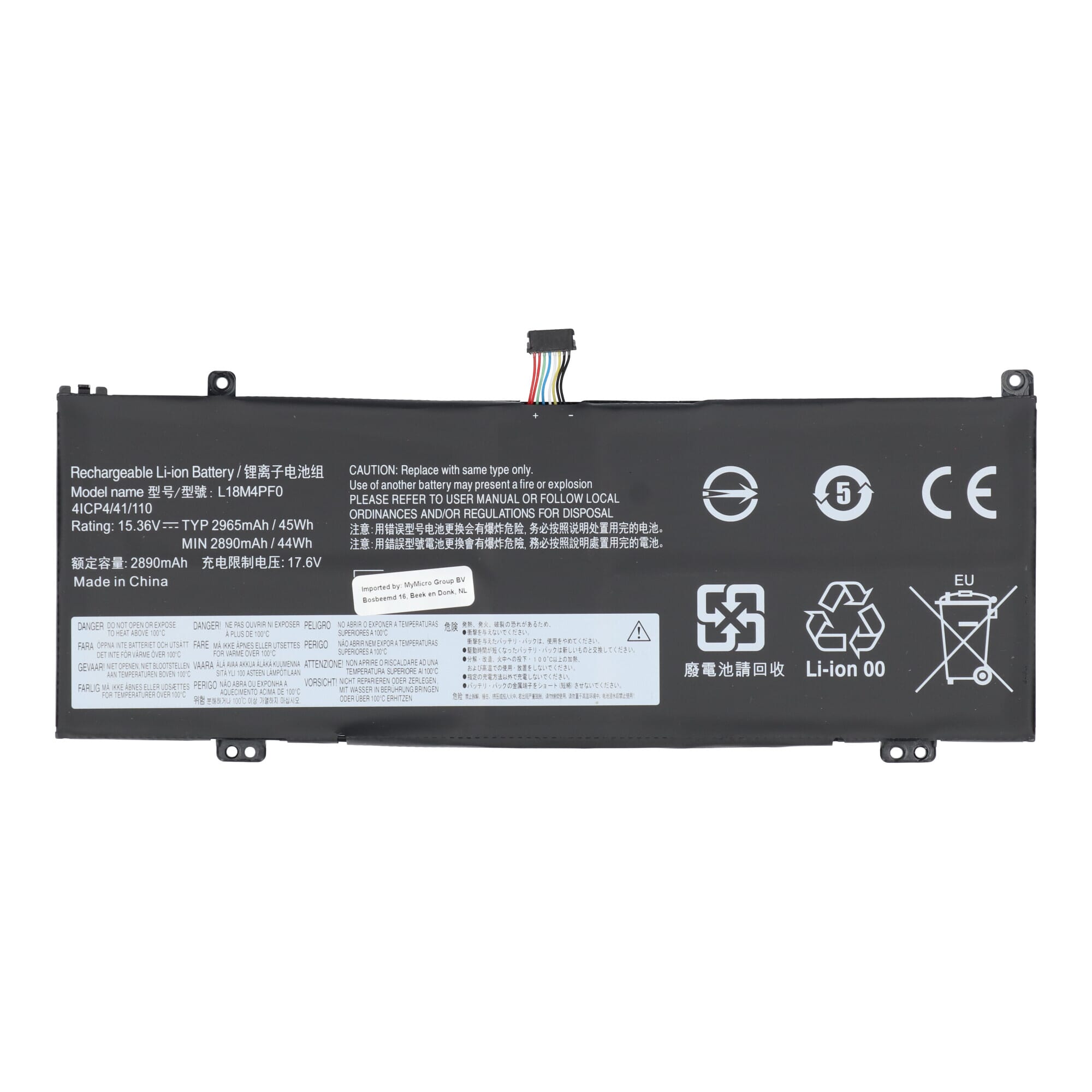 Lenovo laptop accu 2850 mAh