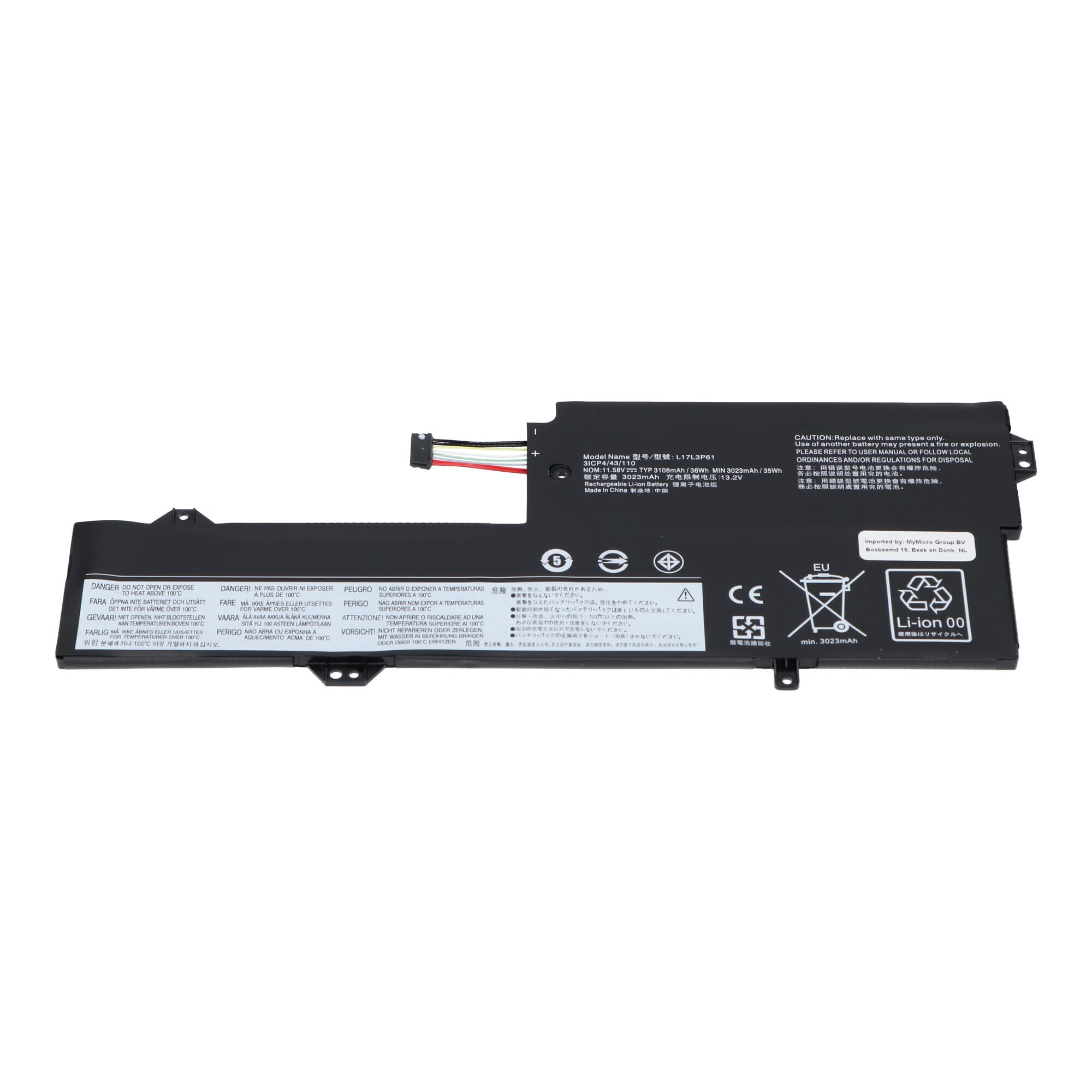 Lenovo laptop accu 3108 mAh