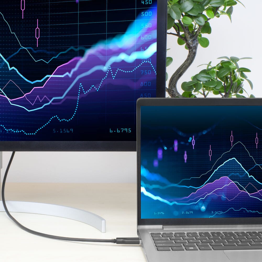 Act usb 3.2 gen1 aansluitkabel a male - c male 2 m